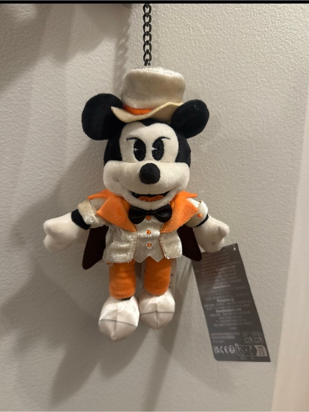 Disney Parks Mickey Halloween bag charm